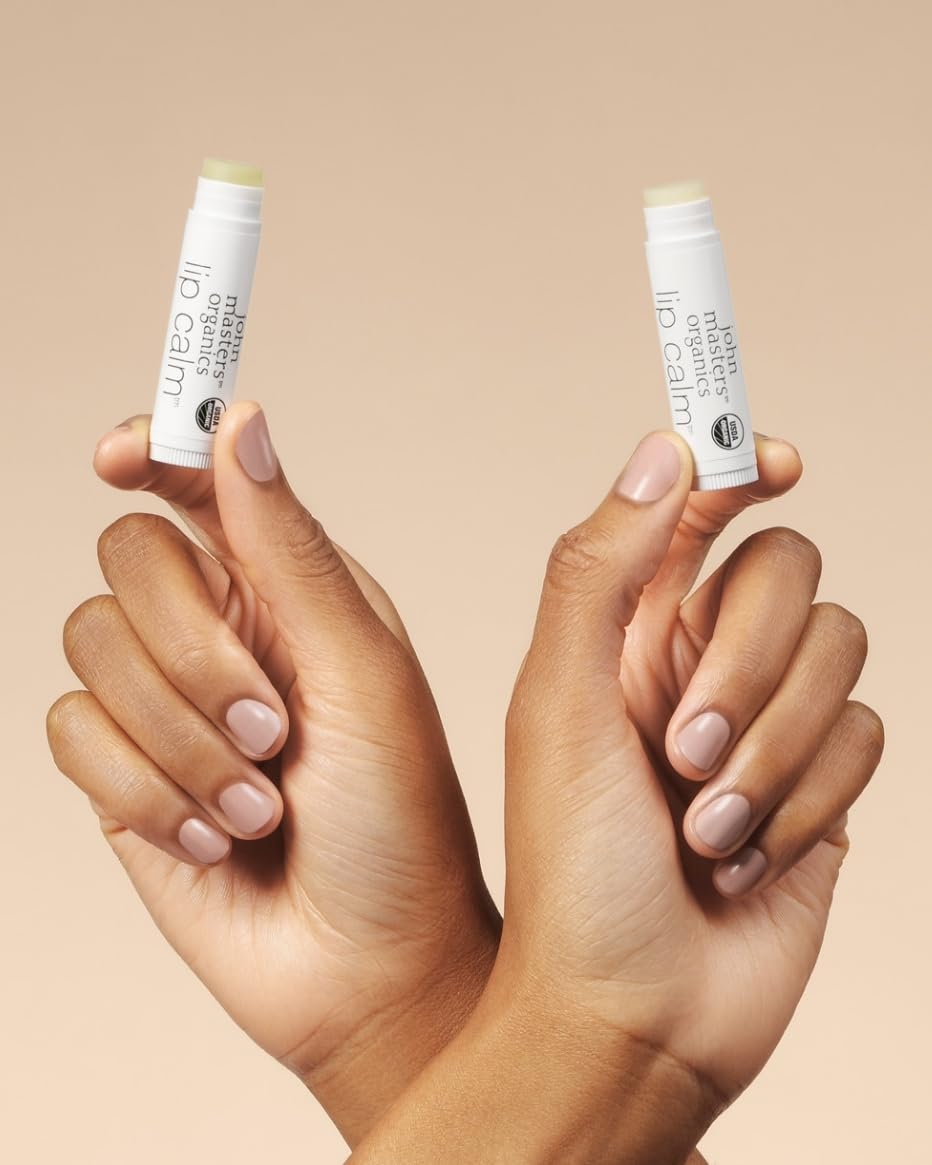 Amazon.com: John Masters Organics - Lip Calm Peppermint - USDA